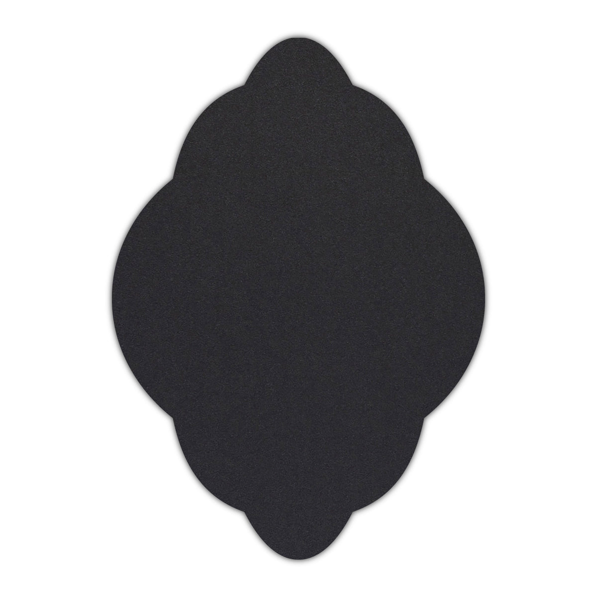CMYK Print on Shimmer Onyx Cardstock | Shape P21 | 8" x 10"