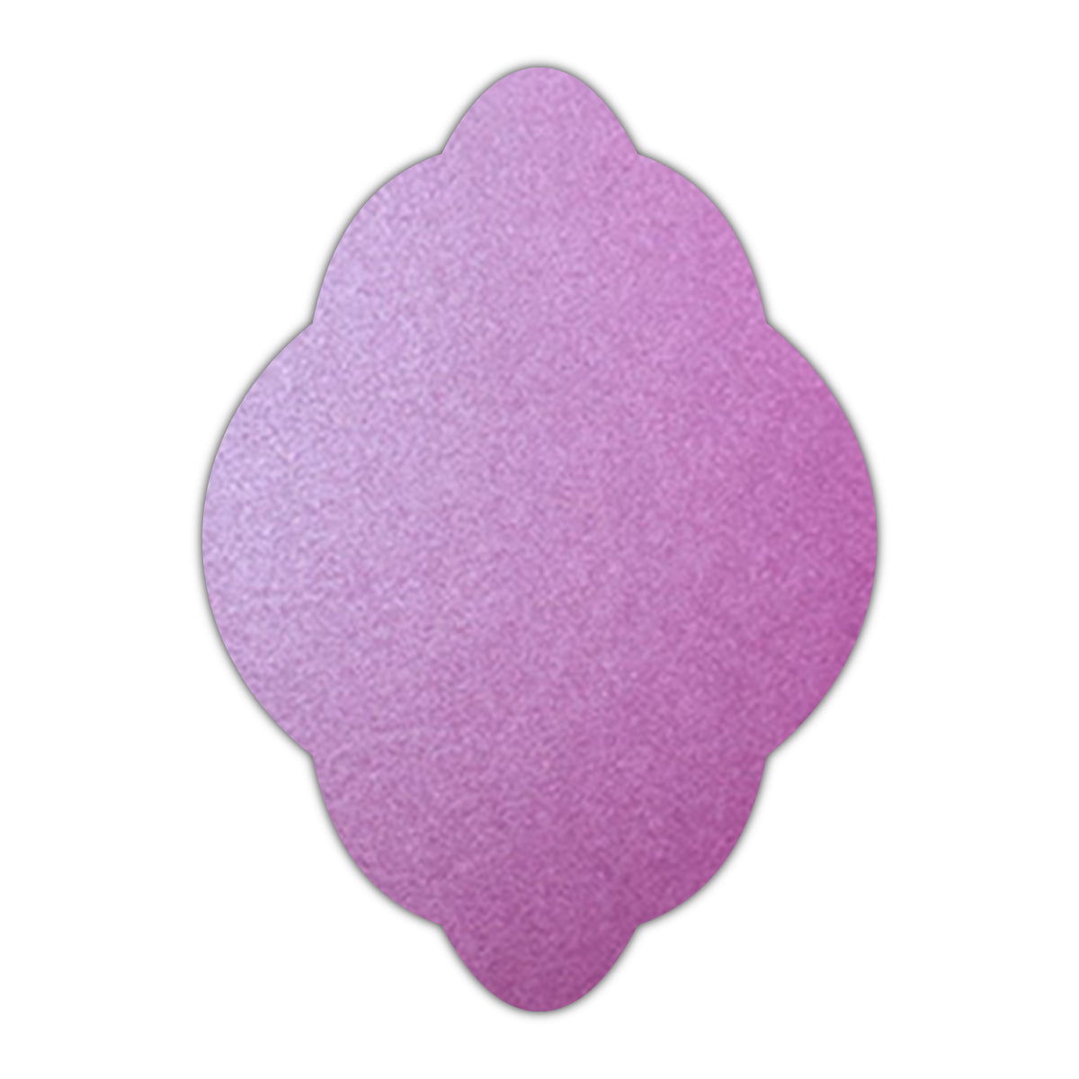 CMYK Print on Shimmer Punch Cardstock | Shape P21 | 3" x 5"