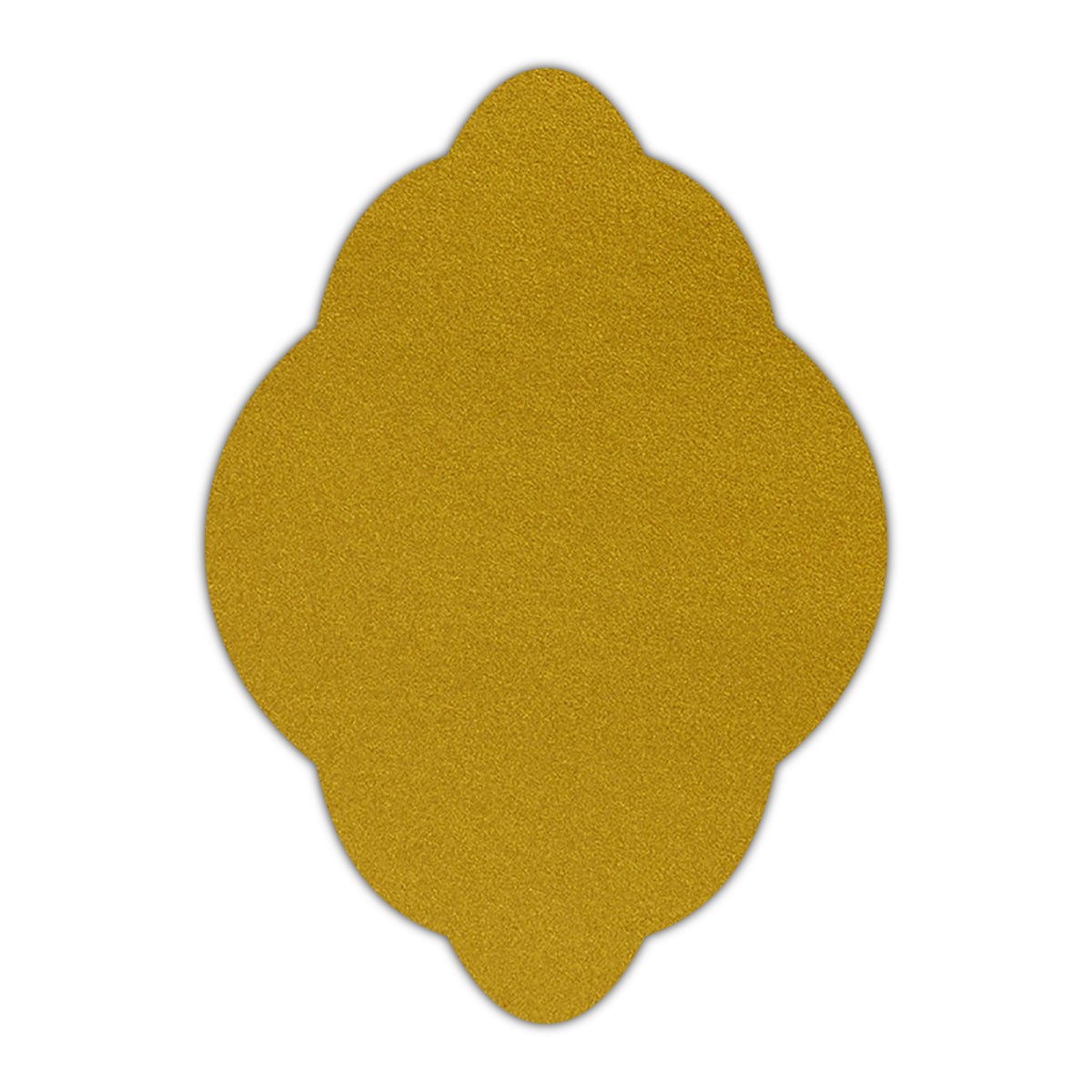 CMYK Print on Shimmer Super Gold Cardstock | Shape P21 | 5.5" x 8.5"