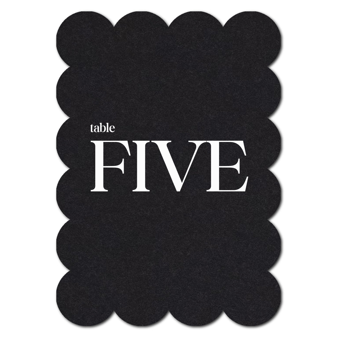 Individually Personalized Wedding Prints on Diecut Cardstock - Shape P221