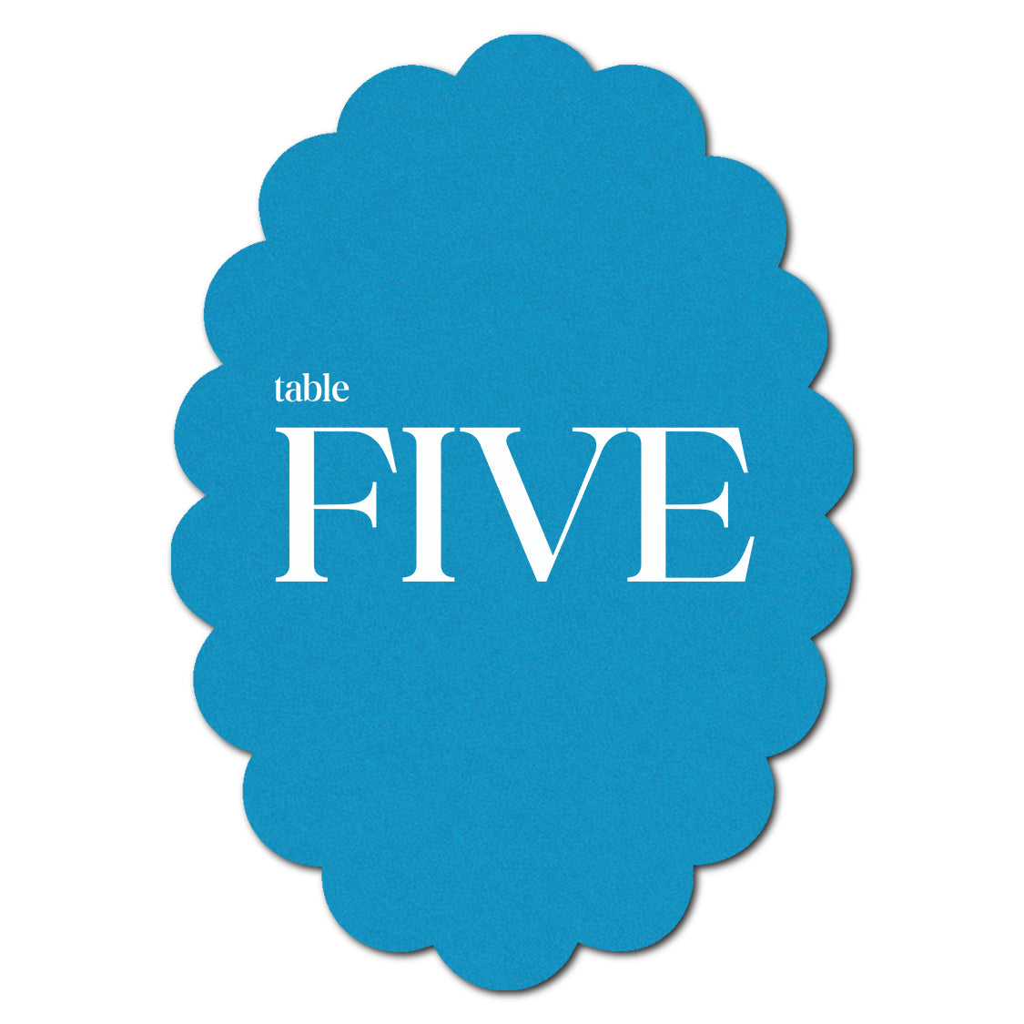 Individually Personalized Wedding Prints on Diecut Cardstock - Shape P223