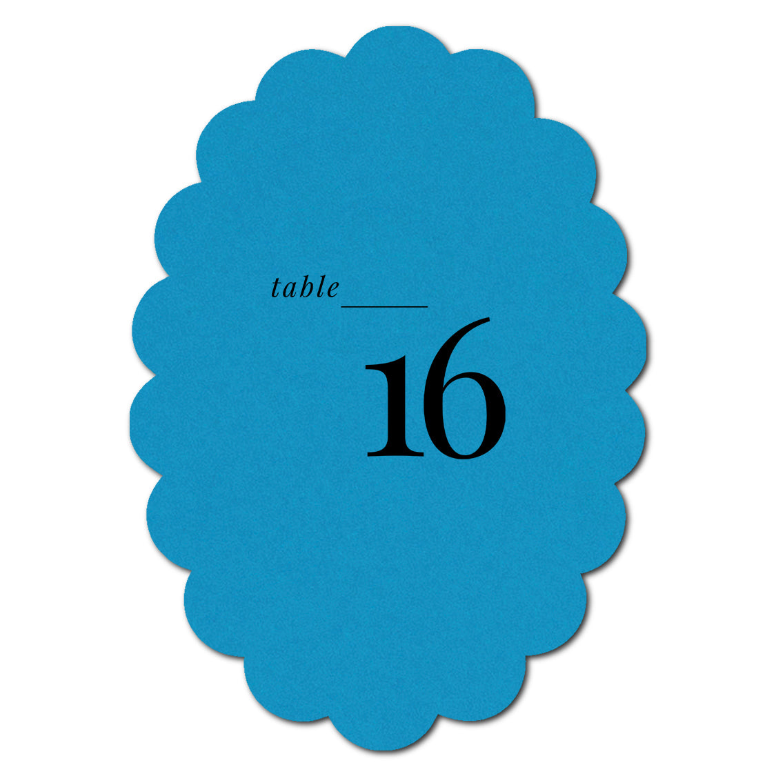 Individually Personalized Wedding Prints on Diecut Cardstock - Shape P223