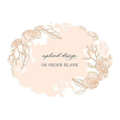 Custom Wedding Prints on Diecut Shaped Cardstock | Shape P223