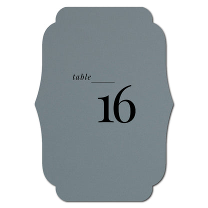 Individually Personalized Wedding Prints on Diecut Cardstock - Shape P224