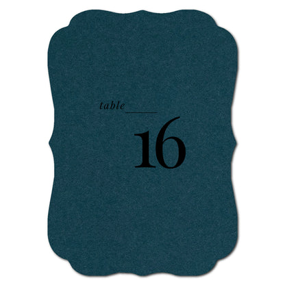 Individually Personalized Wedding Prints on Diecut Cardstock - Shape P225