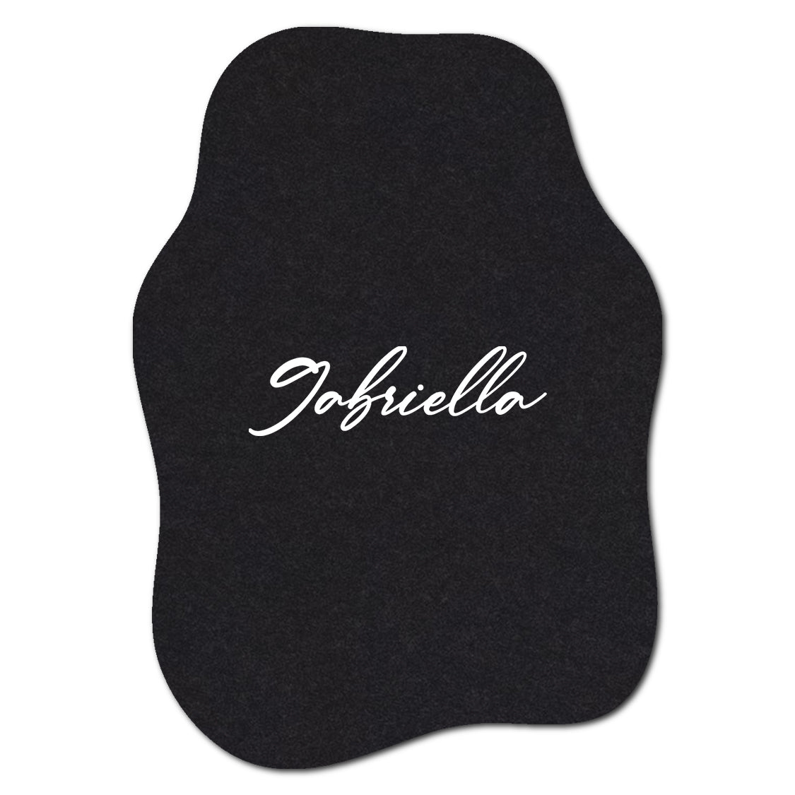 Individually Personalized Wedding Prints on Diecut Cardstock - Shape P226