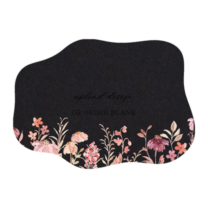 Custom Wedding Prints on Diecut Shaped Cardstock | Shape P226