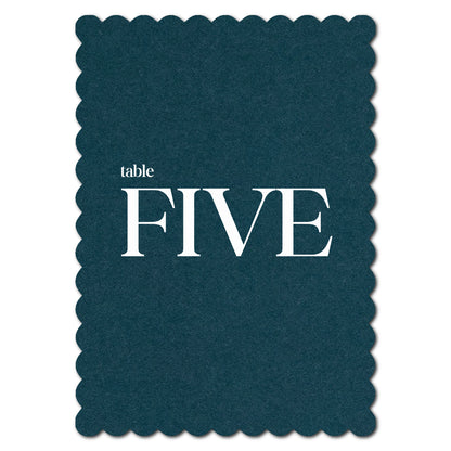 Individually Personalized Wedding Prints on Diecut Cardstock - Shape P227