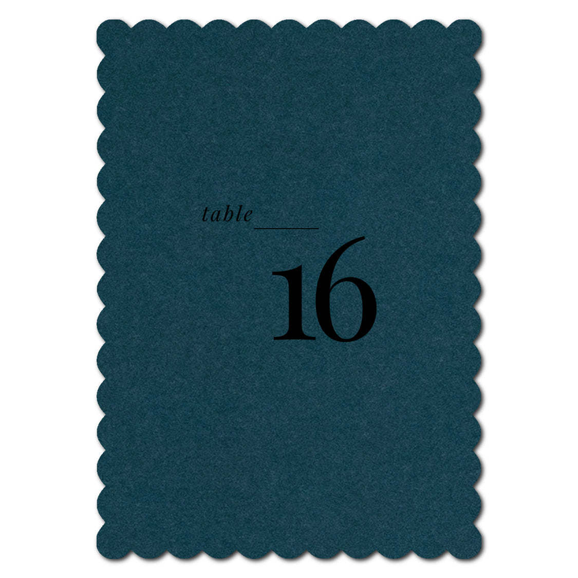 Individually Personalized Wedding Prints on Diecut Cardstock - Shape P227