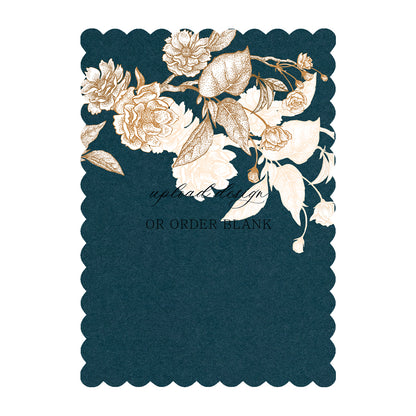 Custom Wedding Prints on Diecut Shaped Cardstock | Shape P227