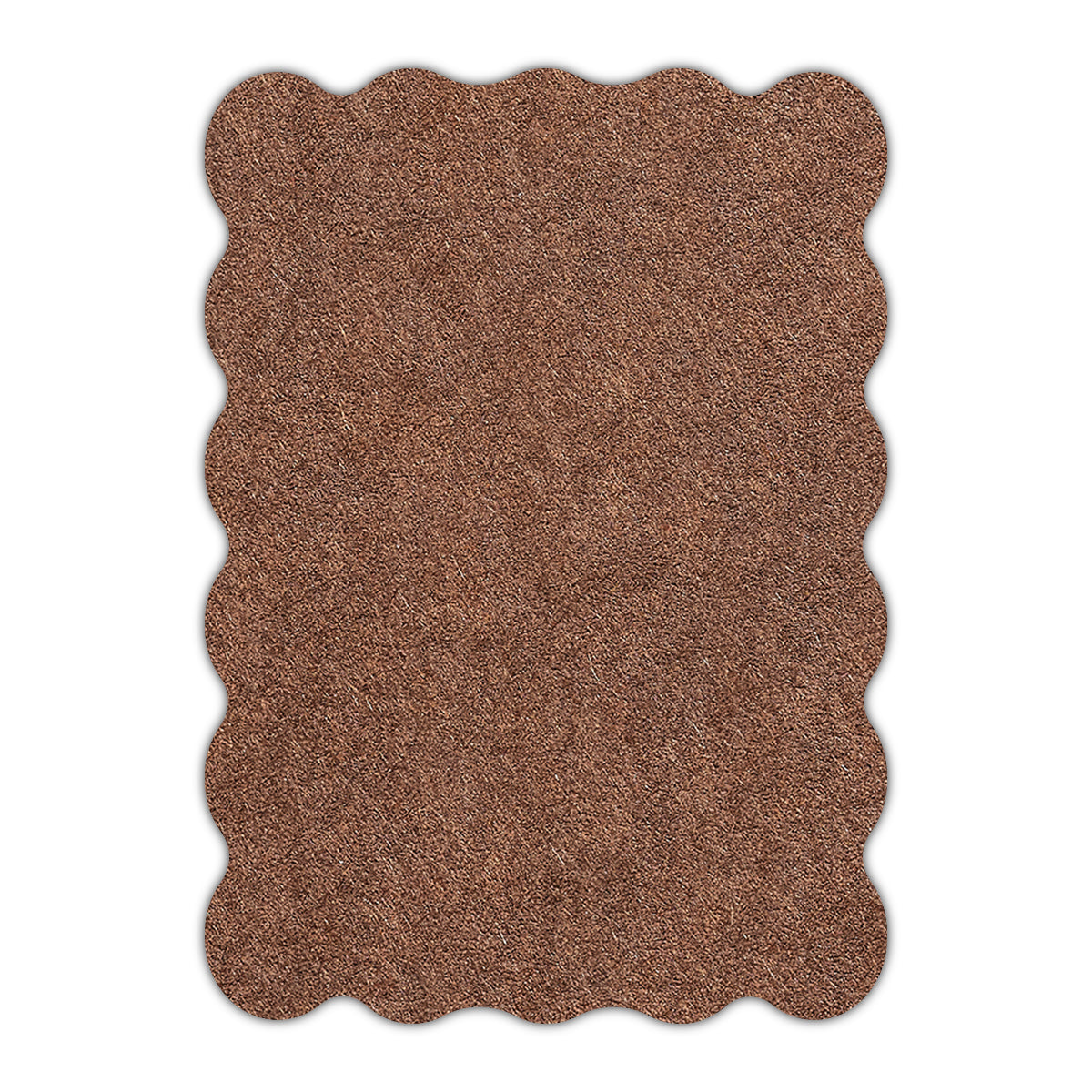 CMYK Print on Bagdad Brown Cardstock | Shape P22 | 3" x 5"