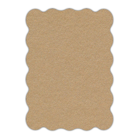 CMYK Print on Camel Cardstock | Shape P22 | 11" x 14"