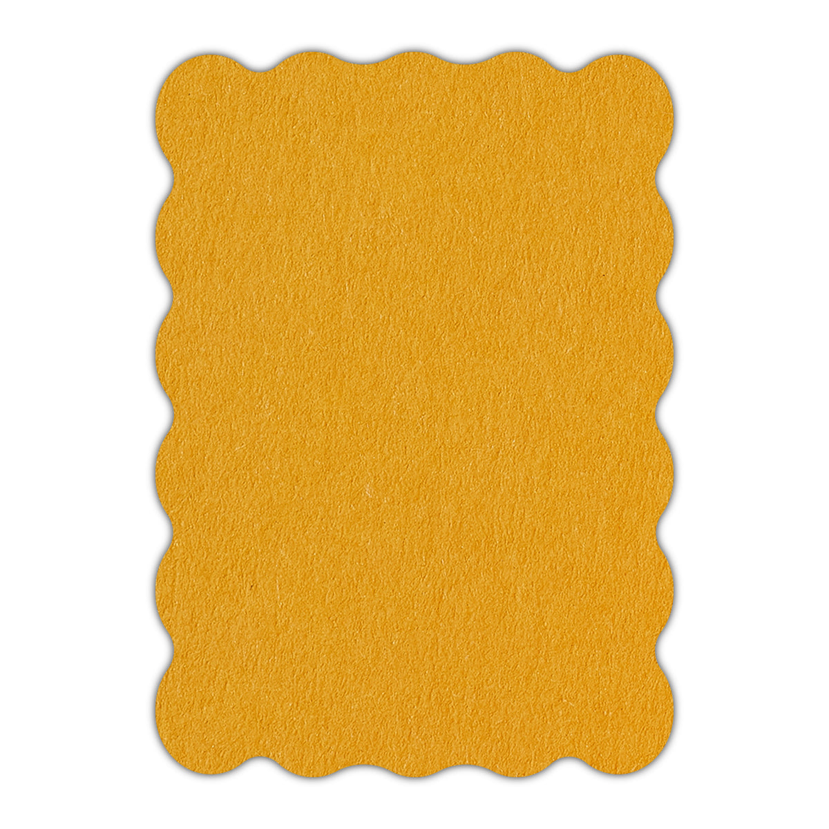 CMYK Print on Shimmer Citrine Cardstock | Shape P22 | 2.5" x 3.5"