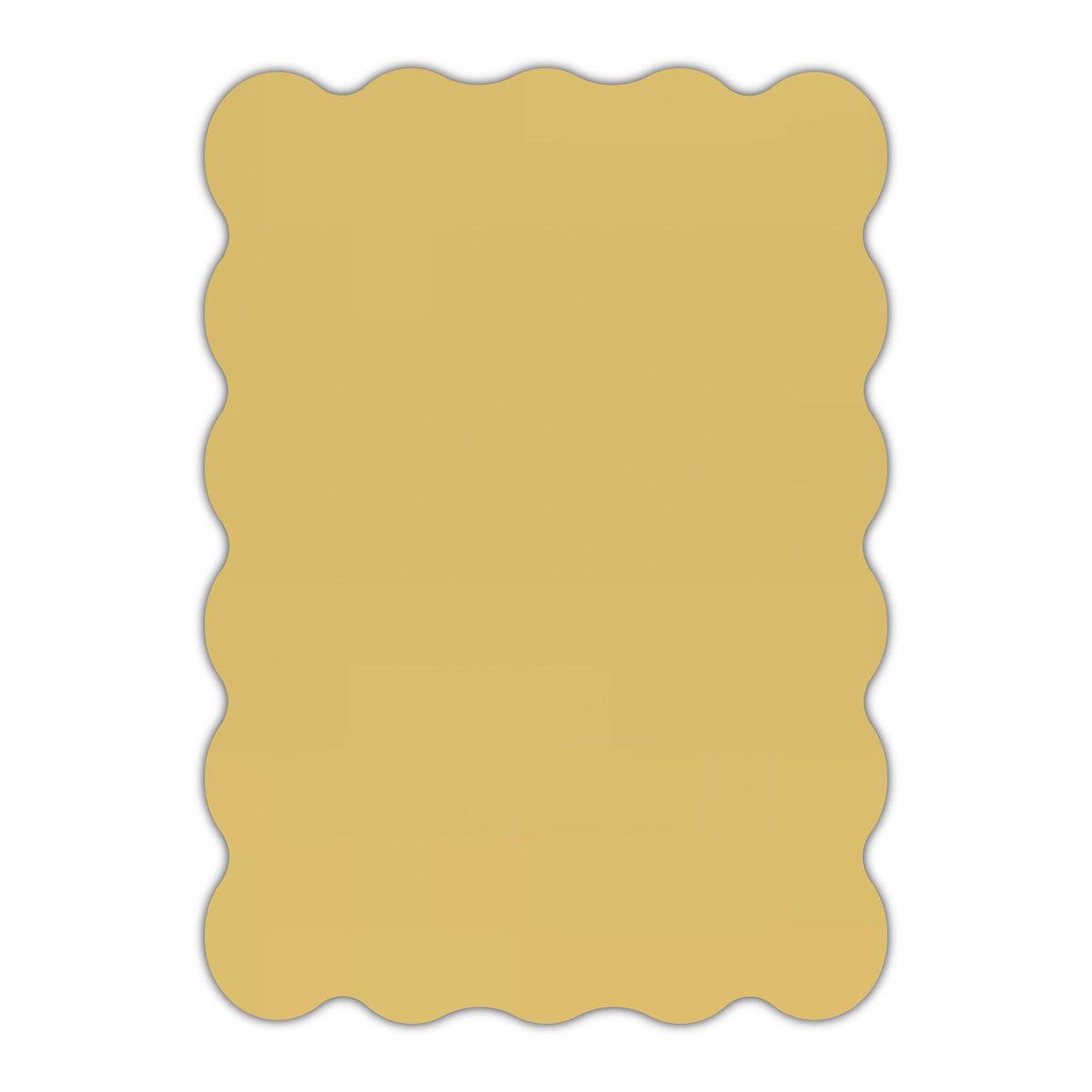 CMYK Print on Shimmer Gold Cardstock | Shape P22 | 6" x 9"
