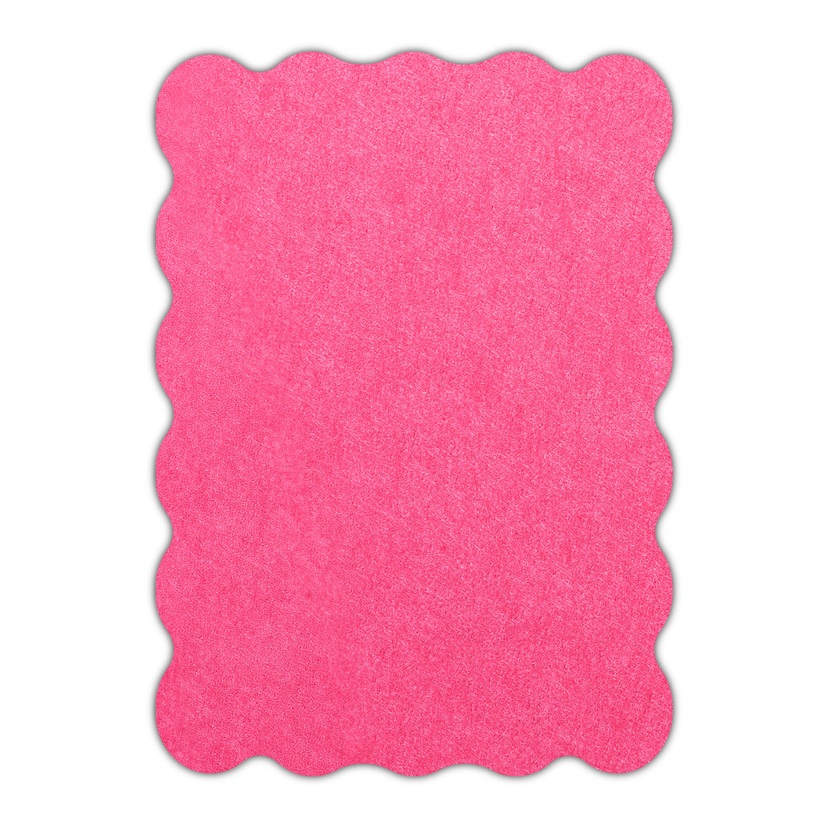 CMYK Print on Hot Pink Cardstock | Shape P22 | 2.5" x 3.5"