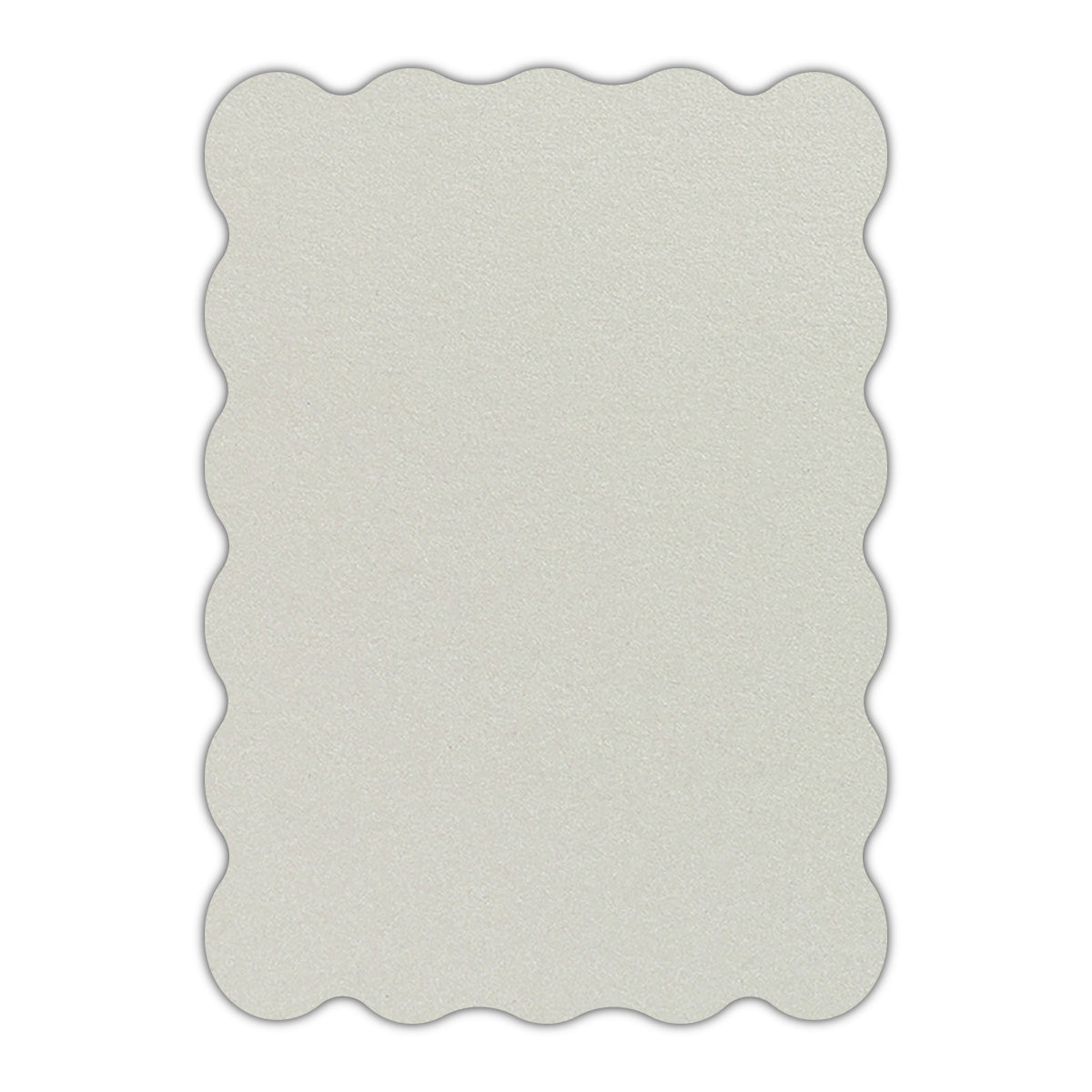 CMYK Print on Shimmer Lustre Cardstock | Shape P22 | 2" x 3"