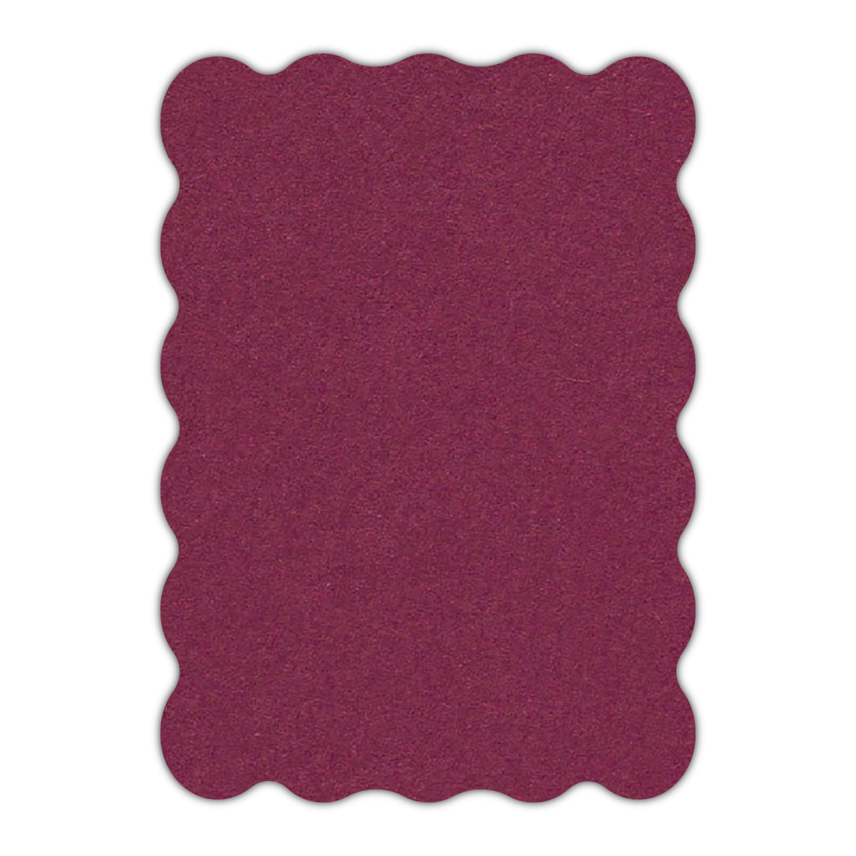 CMYK Print on Orchid Cardstock | Shape P22 | 3" x 4"