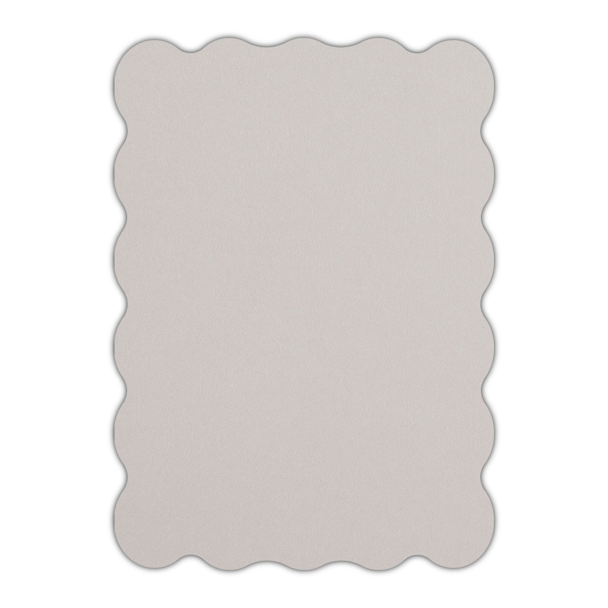 CMYK Print on Pale Grey Cardstock | Shape P22 | 4.25" x 5.5"