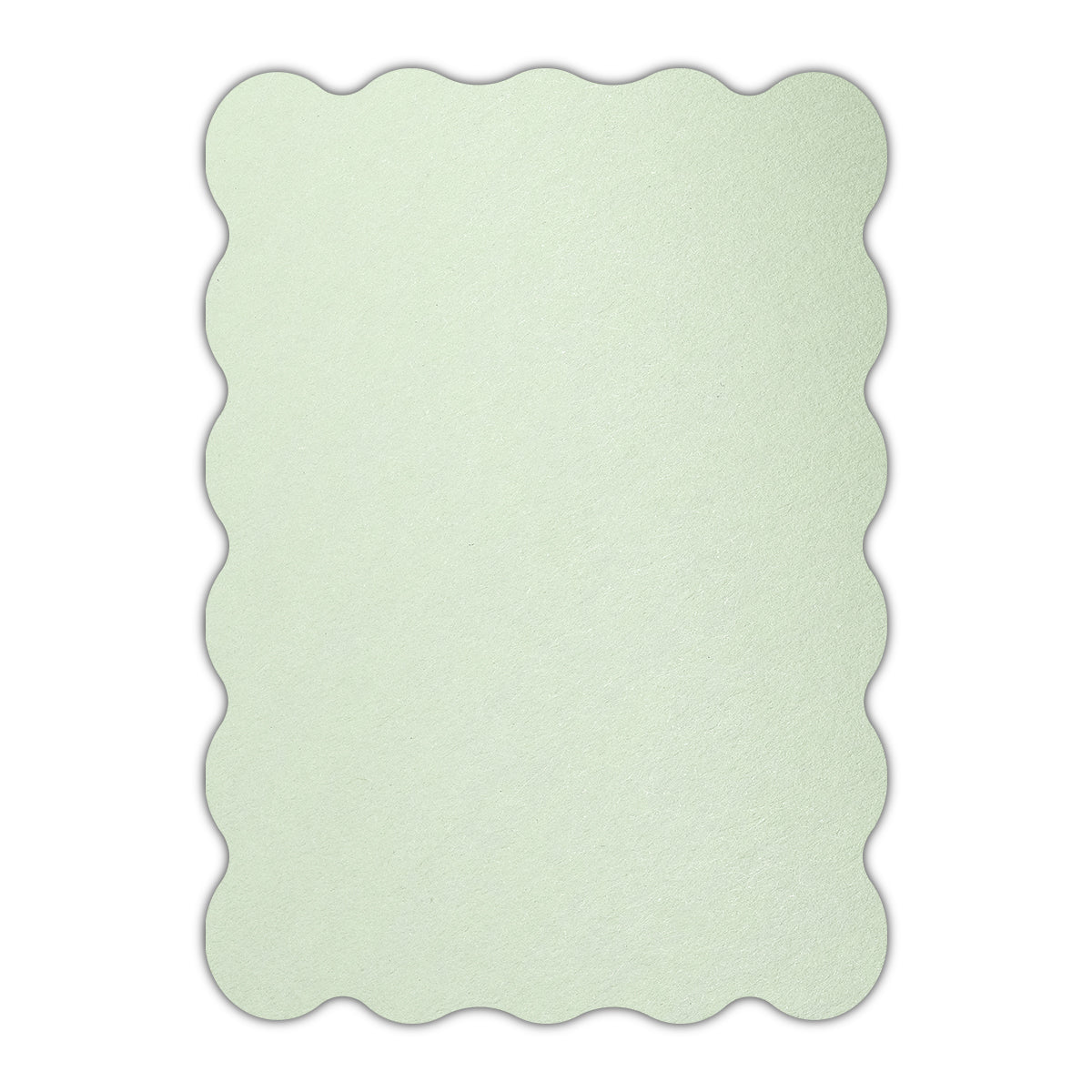 CMYK Print on Pistachio Cardstock | Shape P22 | 12" x 18"