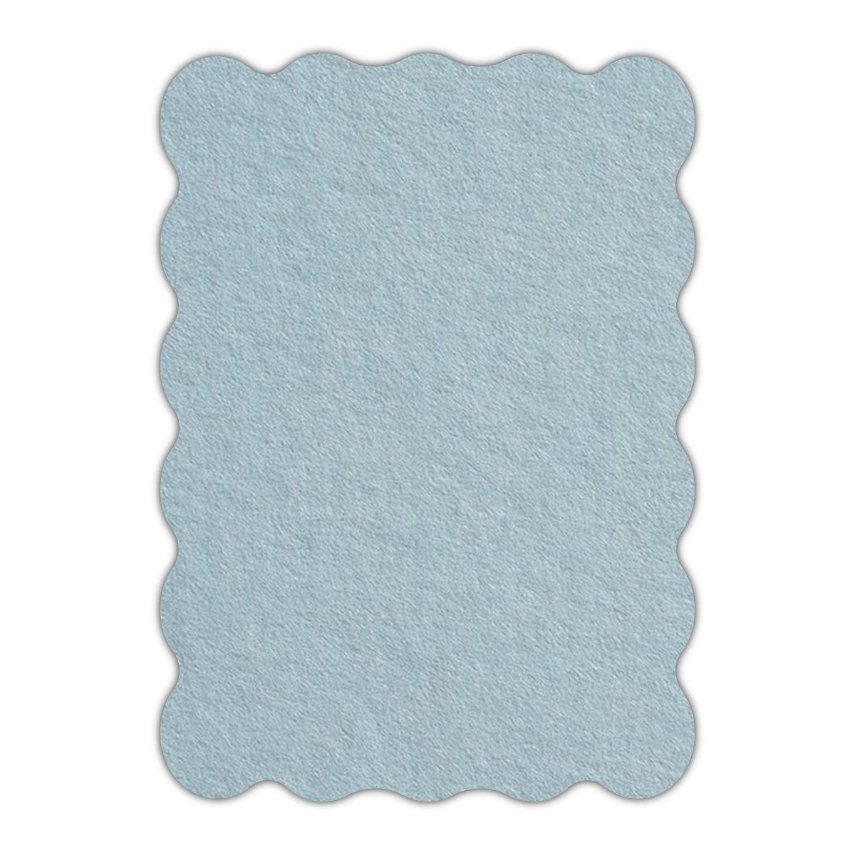 CMYK Print on Placid Blue Cardstock | Shape P22 | 8.5" x 11"