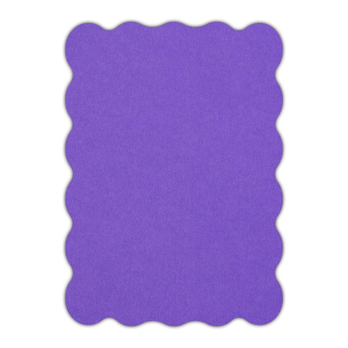 CMYK Print on Purple Cardstock | Shape P22 | 5.5" x 8.5"