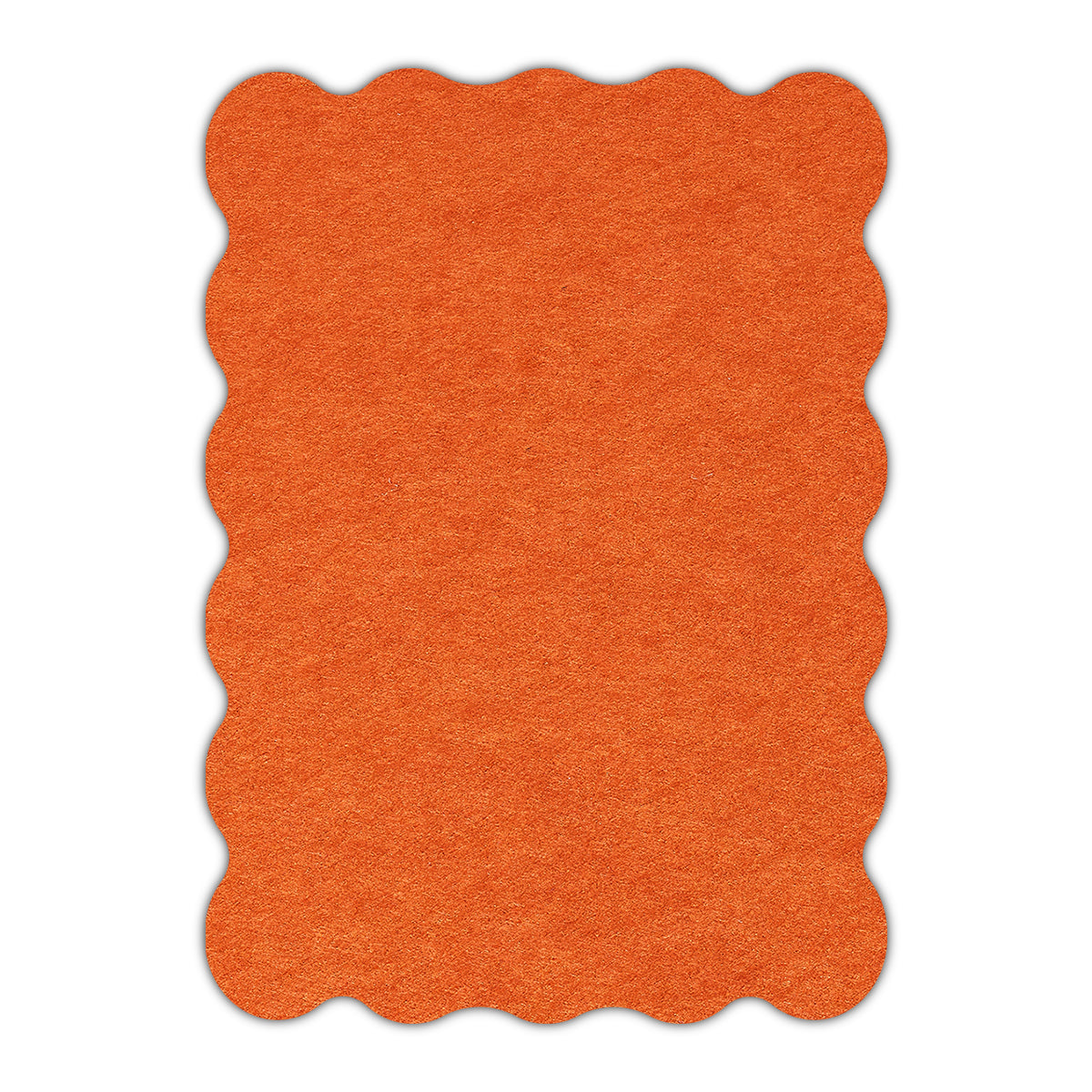 CMYK Print on Rust Cardstock | Shape P22 | 8" x 10"