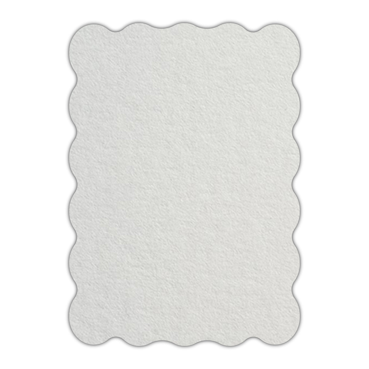 CMYK Print on Sea Grass Cardstock | Shape P22 | 3" x 4"