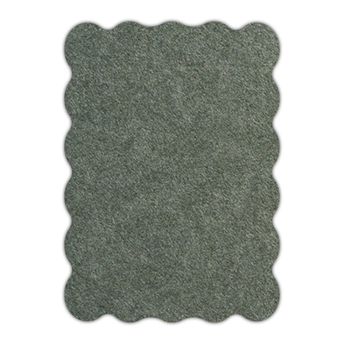 CMYK Print on Seedling Green Cardstock | Shape P22 | 3" x 4"