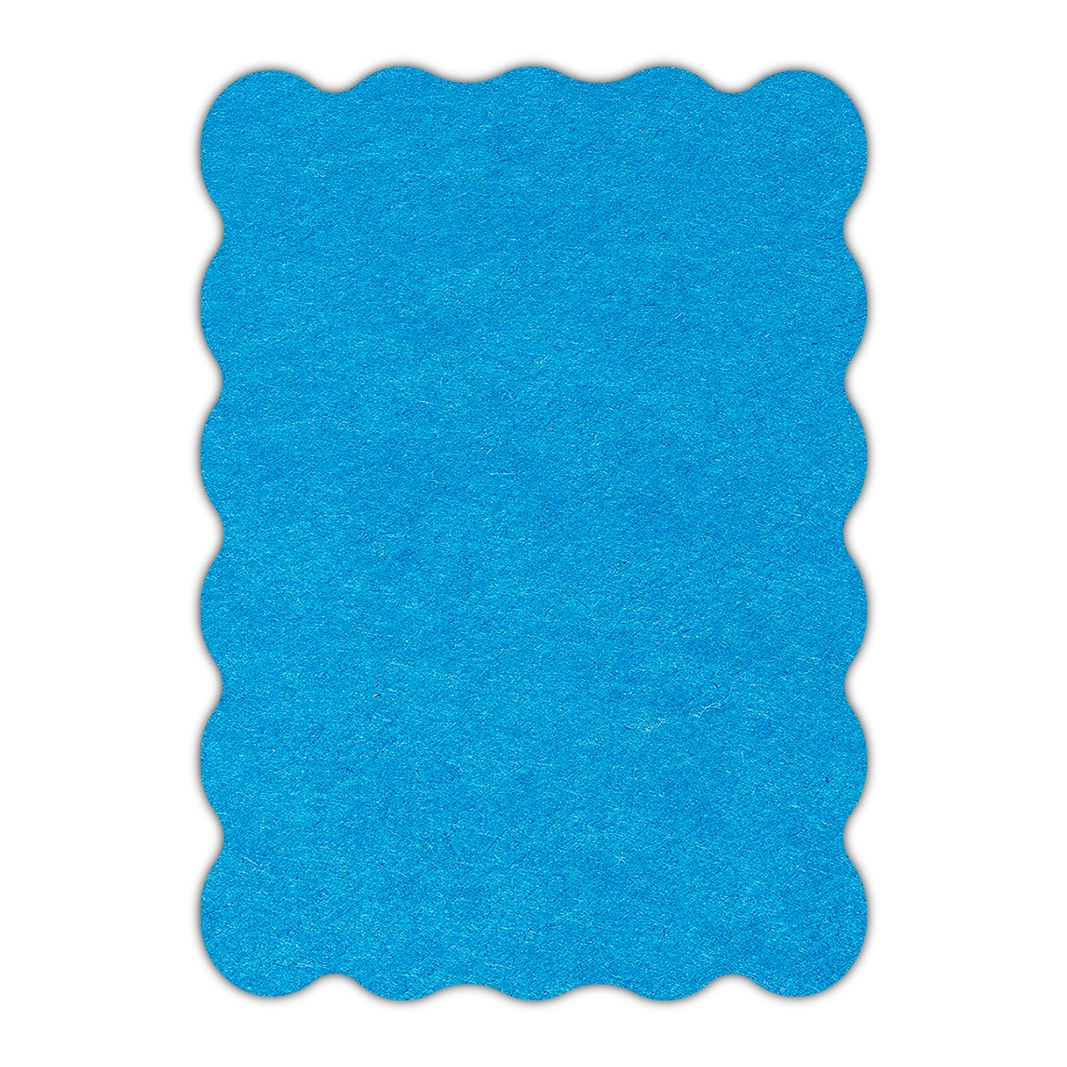 CMYK Print on Tabriz Blue Cardstock | Shape P22 | 5.5" x 8.5"