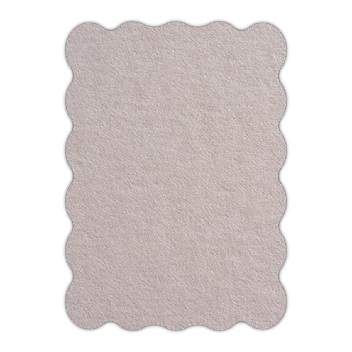 CMYK Print on Timberwolf Gray Cardstock | Shape P22 | 3" x 4"