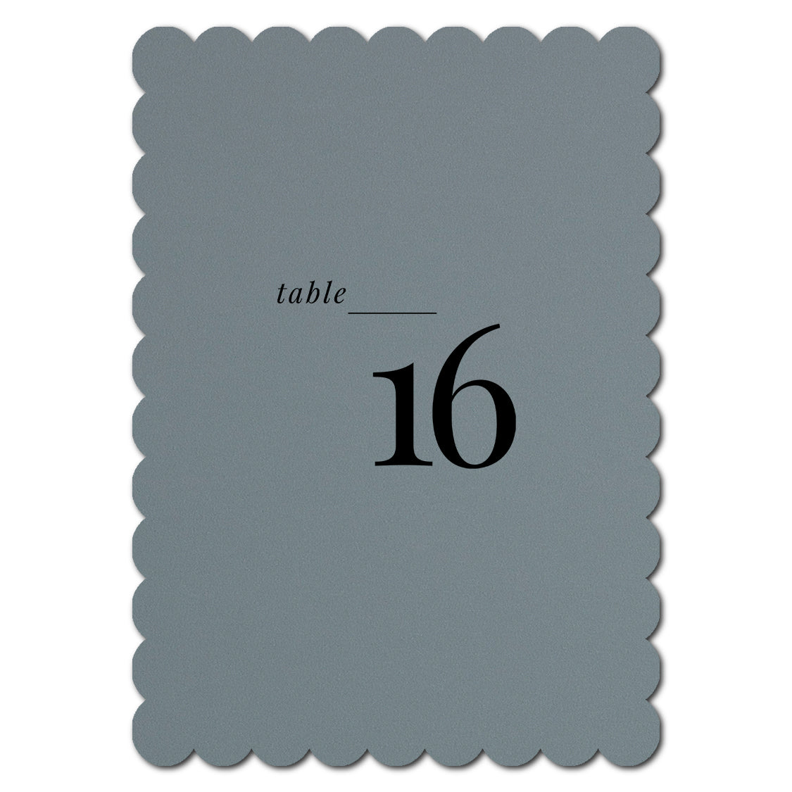 Individually Personalized Wedding Prints on Diecut Cardstock - Shape P230