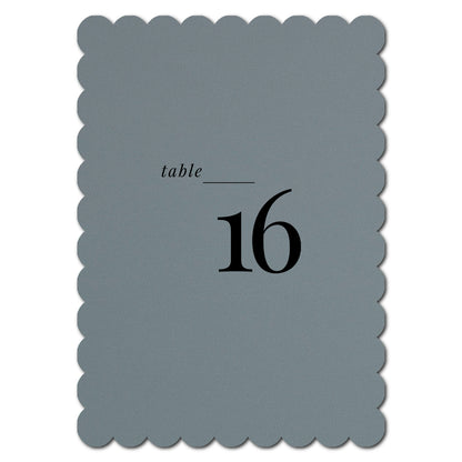 Individually Personalized Wedding Prints on Diecut Cardstock - Shape P230
