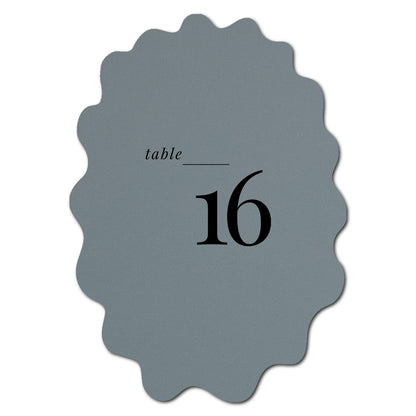 Individually Personalized Wedding Prints on Diecut Cardstock - Shape P234