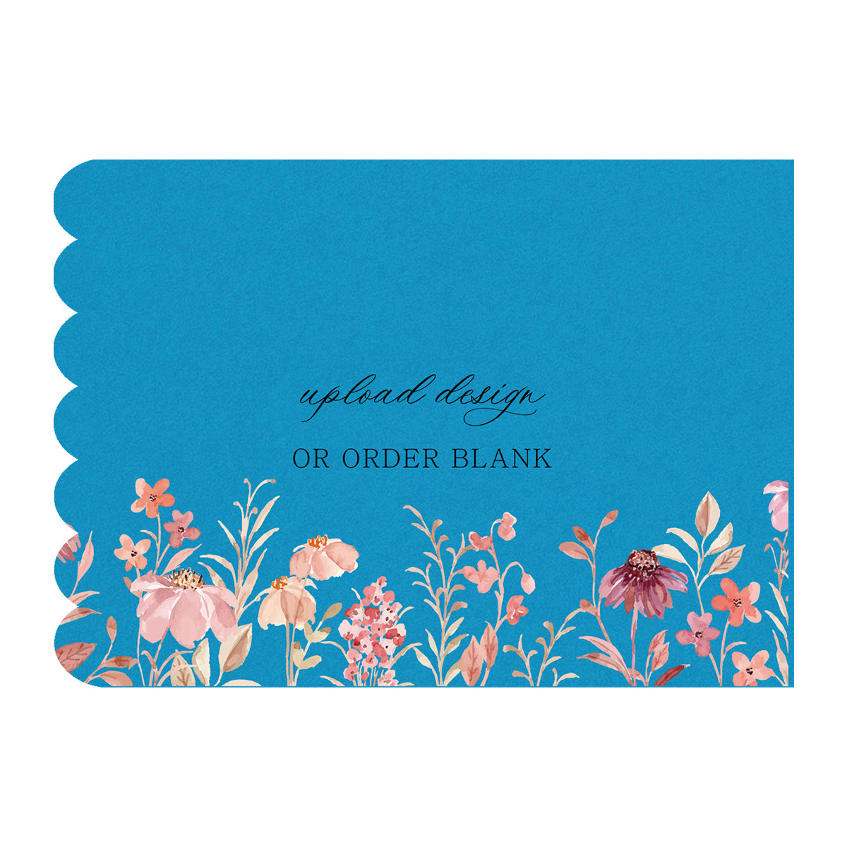 Custom Wedding Prints on Diecut Shaped Cardstock | Shape P236