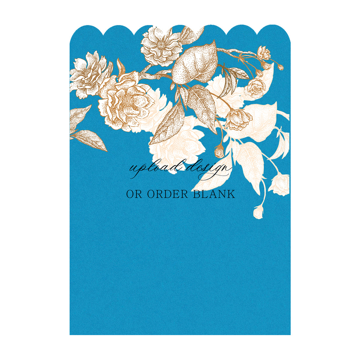 Custom Wedding Prints on Diecut Shaped Cardstock | Shape P236