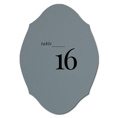 Individually Personalized Wedding Prints on Diecut Cardstock - Shape P238