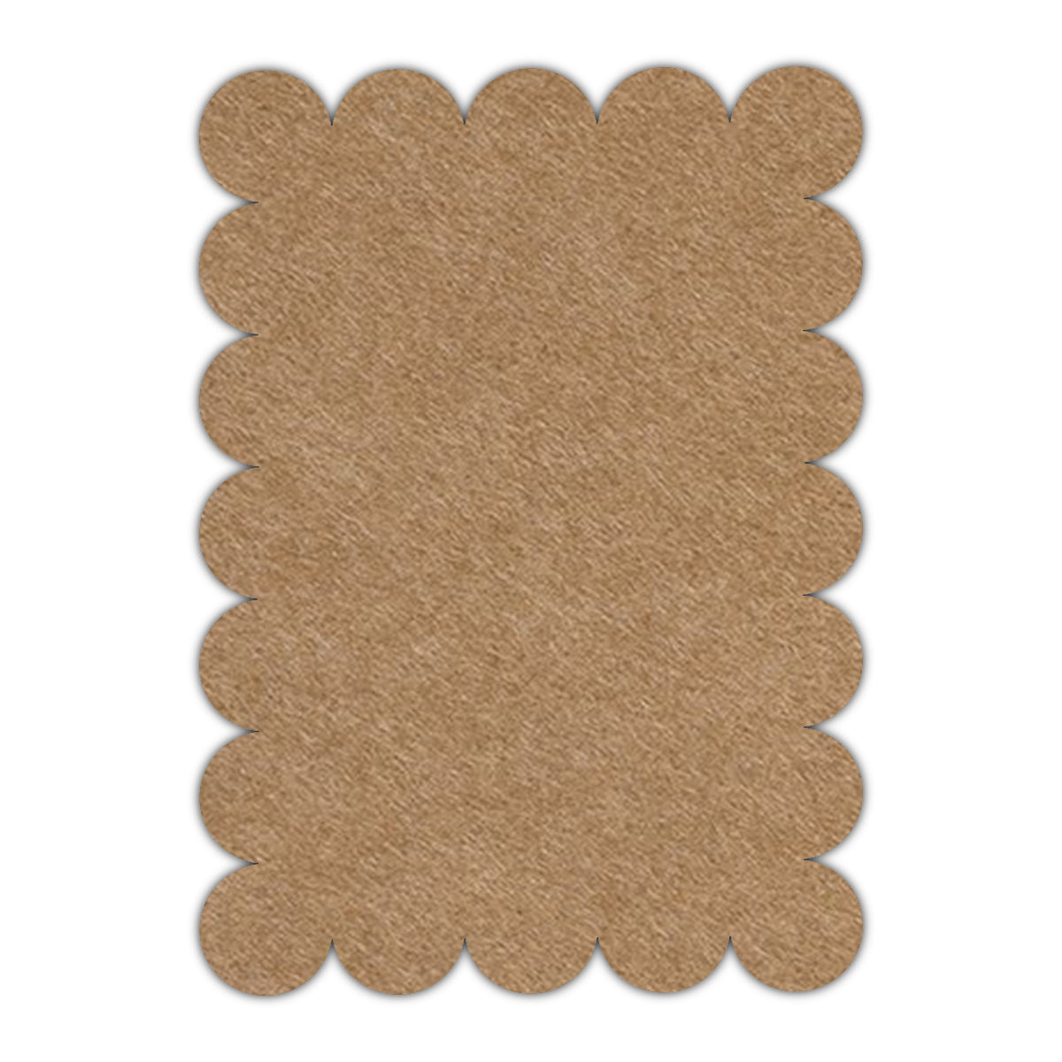 CMYK Print on Beach Sand Cardstock | Shape P23 | 8.5" x 11"
