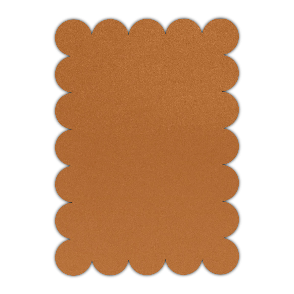 CMYK Print on Shimmer Copper Cardstock | Shape P23 | 2.5" x 3.5"