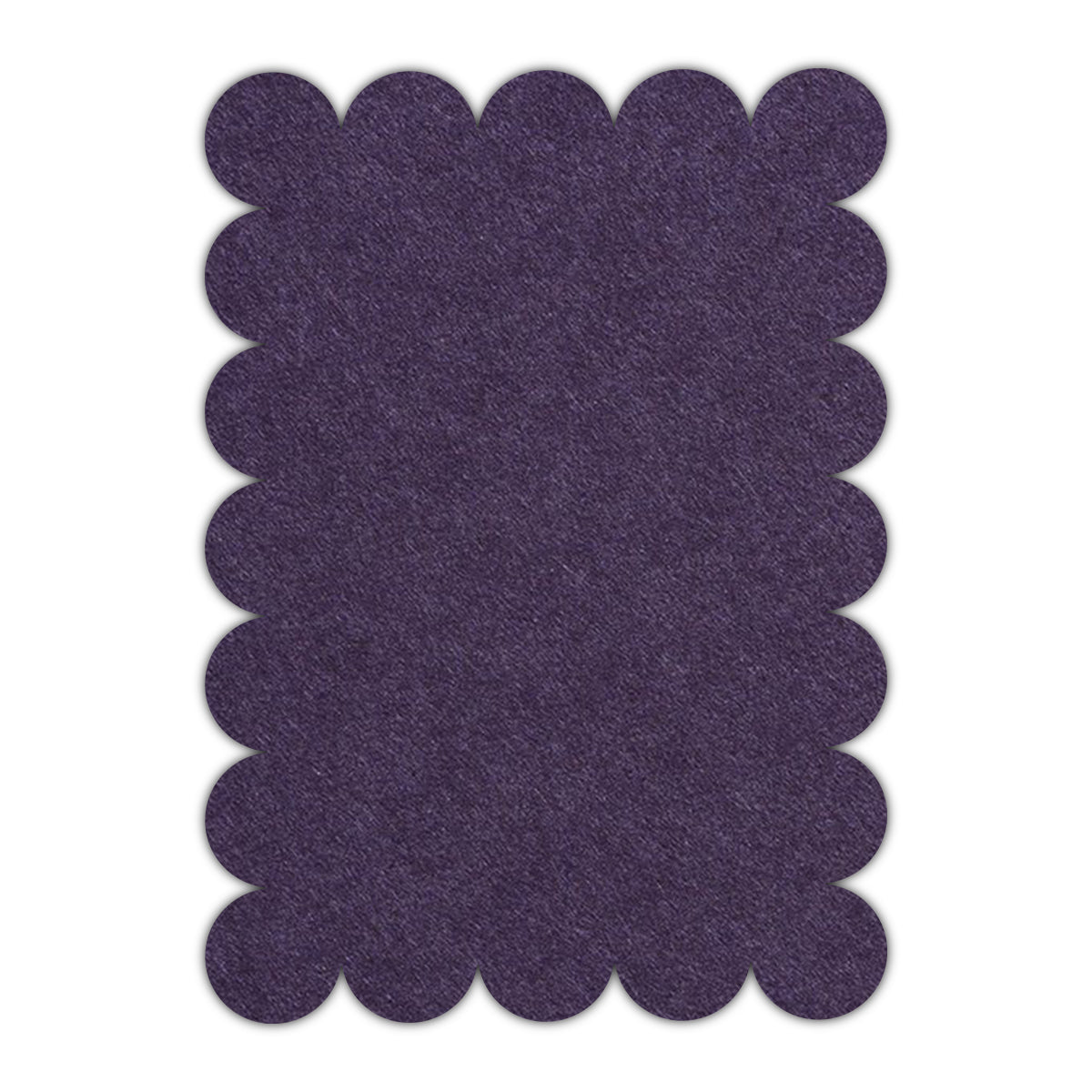 CMYK Print on Grape Cardstock | Shape P23 | 4.25" x 5.5"