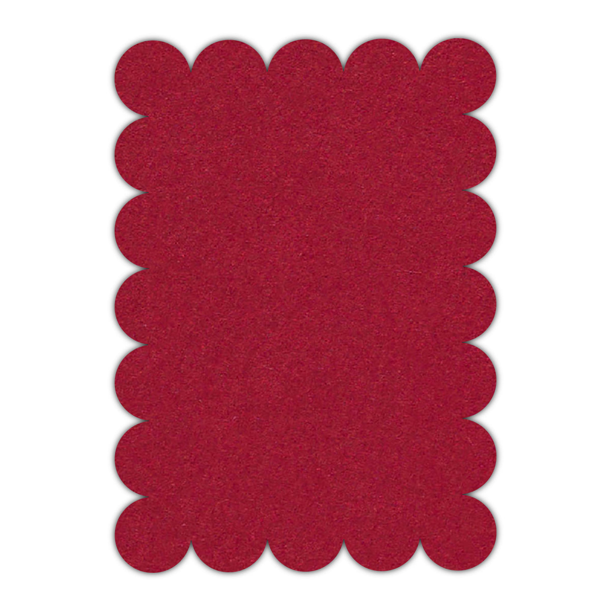 CMYK Print on Guardsman Red Cardstock | Shape P23 | 5.5" x 8.5"
