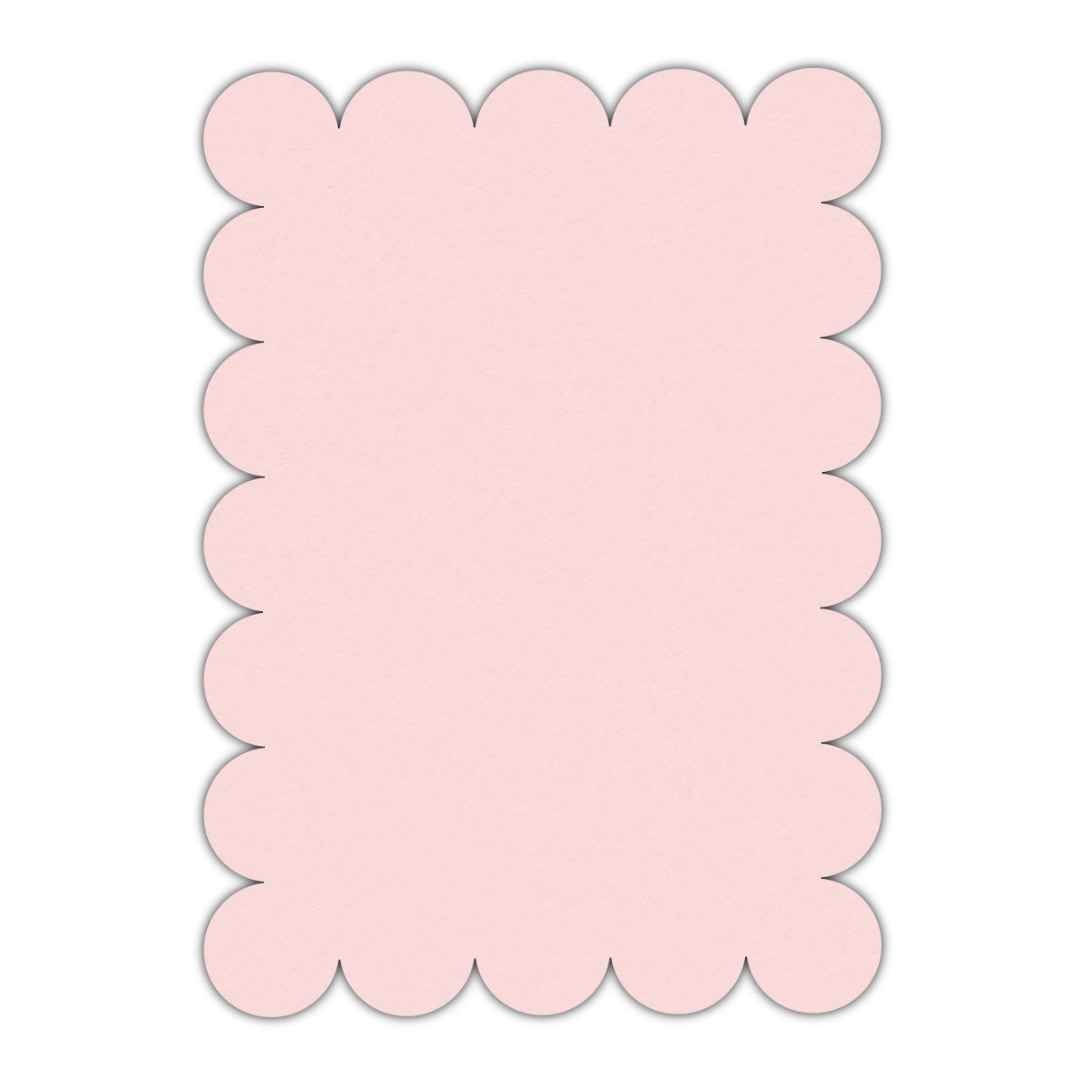 CMYK Print on Pastel Pink Cardstock | Shape P23 | 8.5" x 11"