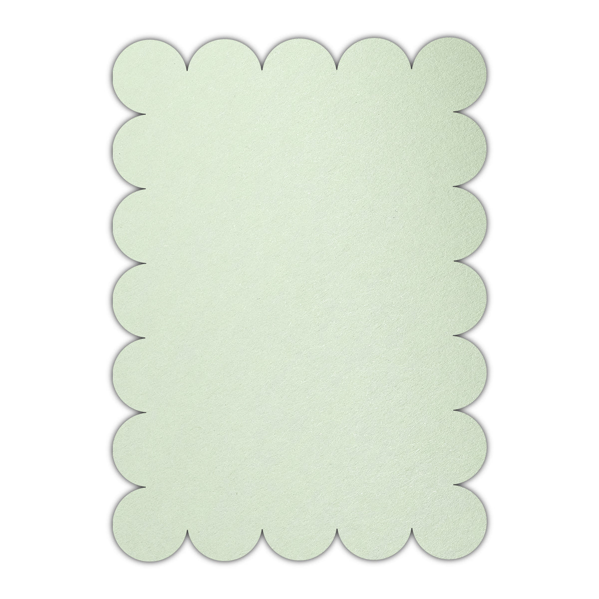 CMYK Print on Pistachio Cardstock | Shape P23 | 8.5" x 11"