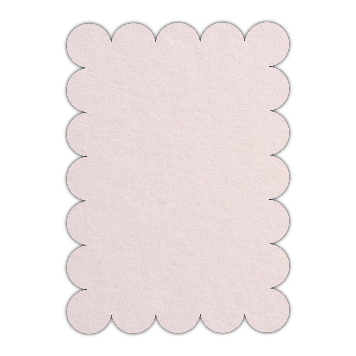 CMYK Print on Powder Pink Cardstock | Shape P23 | 5.5" x 8.5"