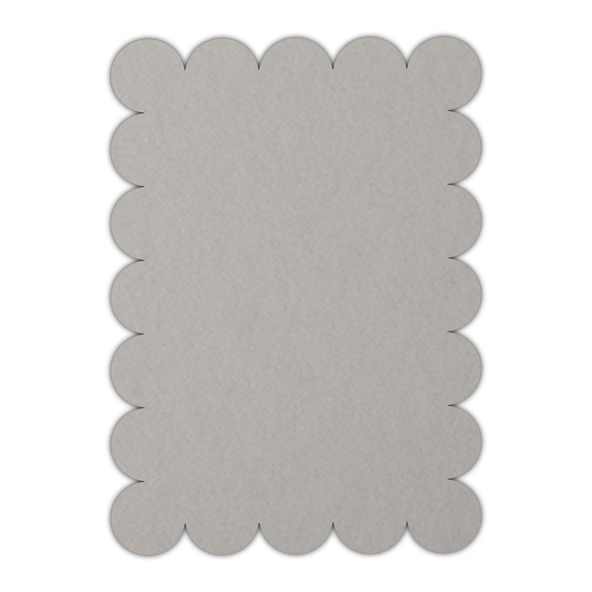 CMYK Print on Real Grey Cardstock | Shape P23 | 5" x 8"