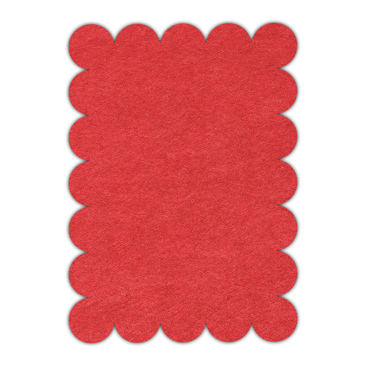 CMYK Print on Vermilion Cardstock | Shape P23 | 11" x 14"