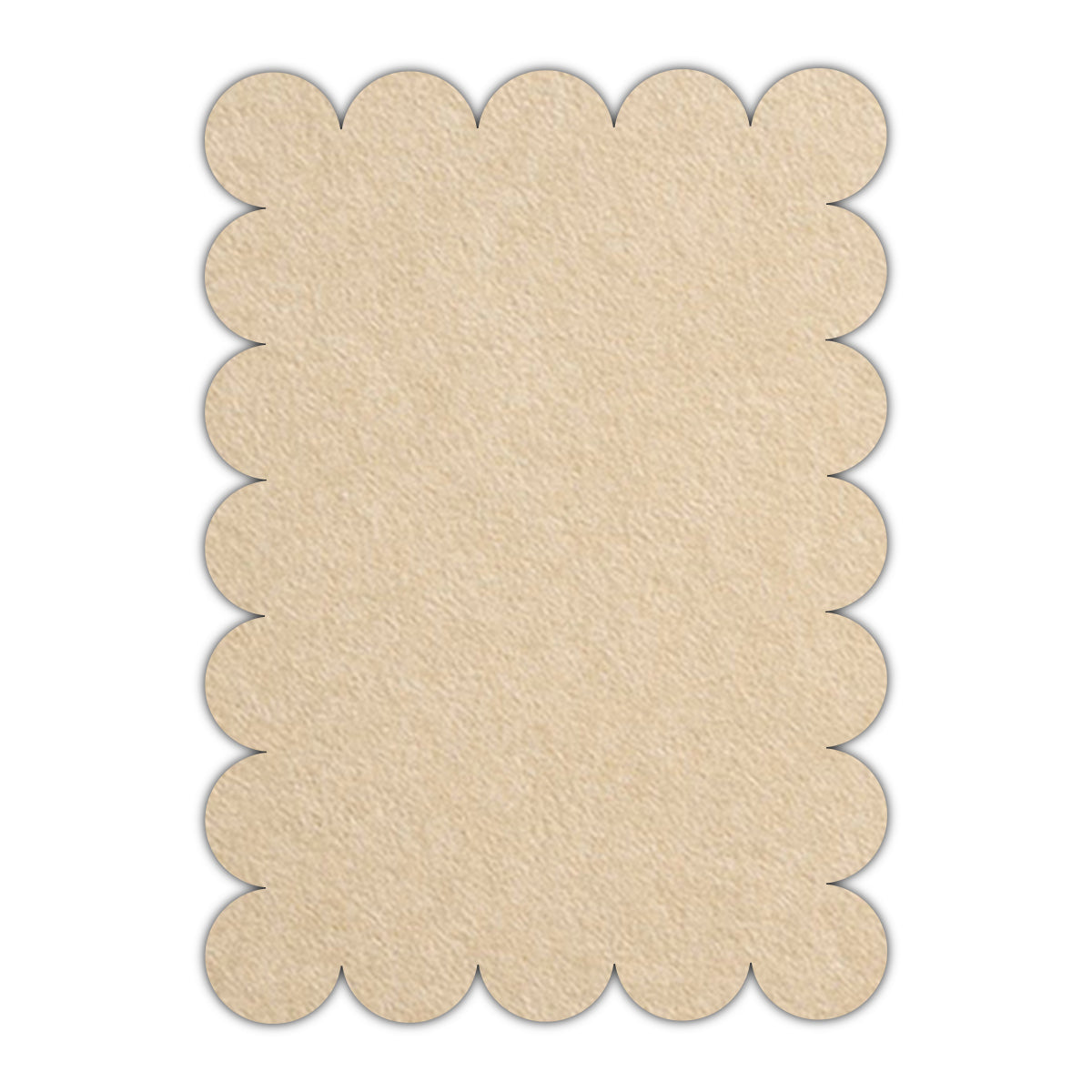 CMYK Print on Wheat Cardstock | Shape P23 | 5" x 8"