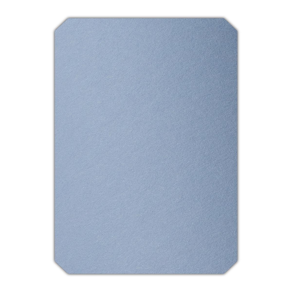 CMYK Print on Azure Blue Cardstock | Shape P24 | 4.25" x 5.5"