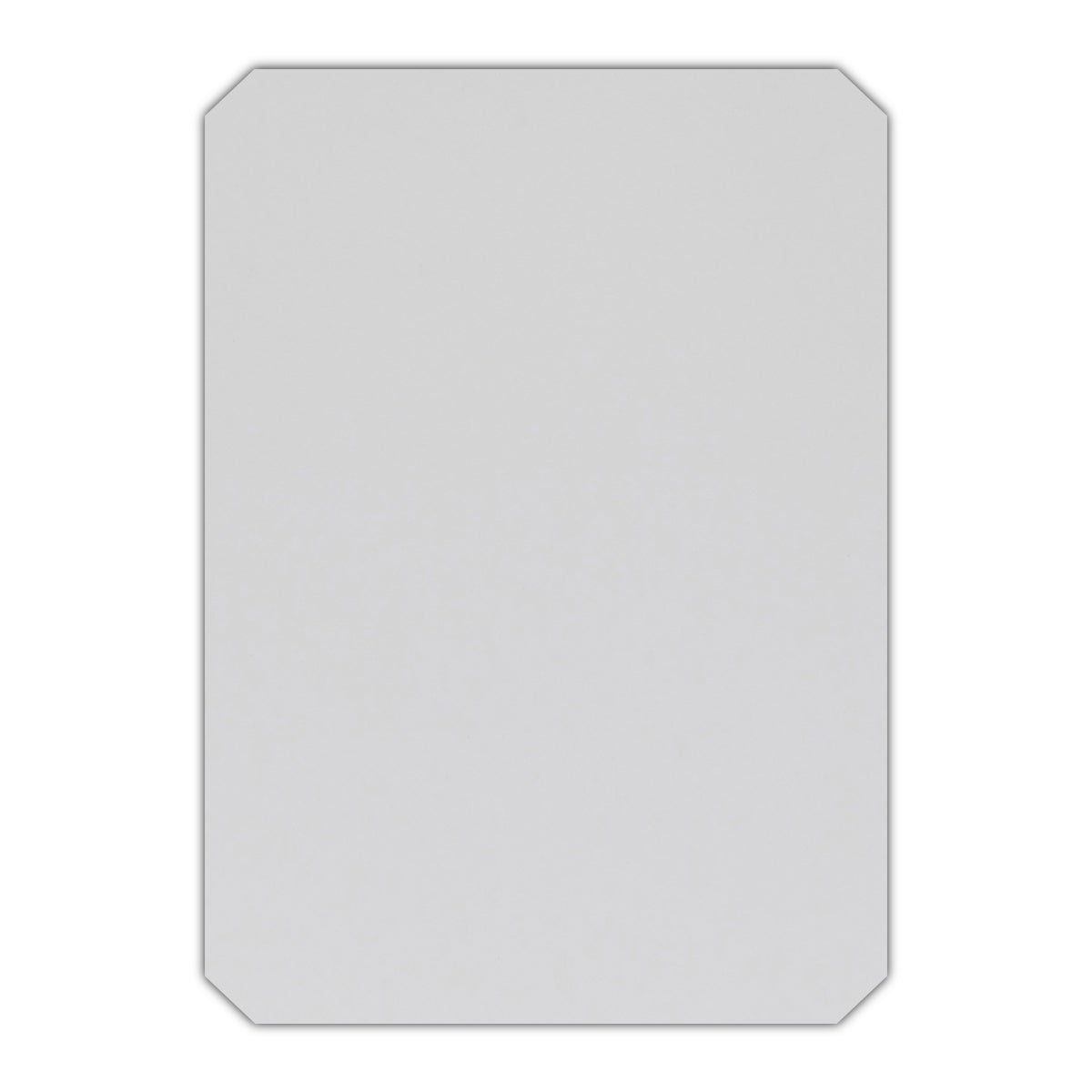 CMYK Print on Shimmer Crystal Cardstock | Shape P24 | 2.5" x 3.5"