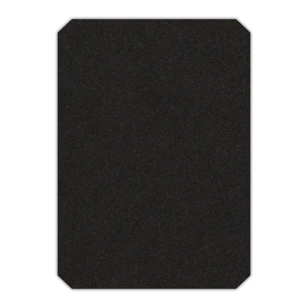 CMYK Print on Deep Black Cardstock | Shape P24 | 3" x 5"