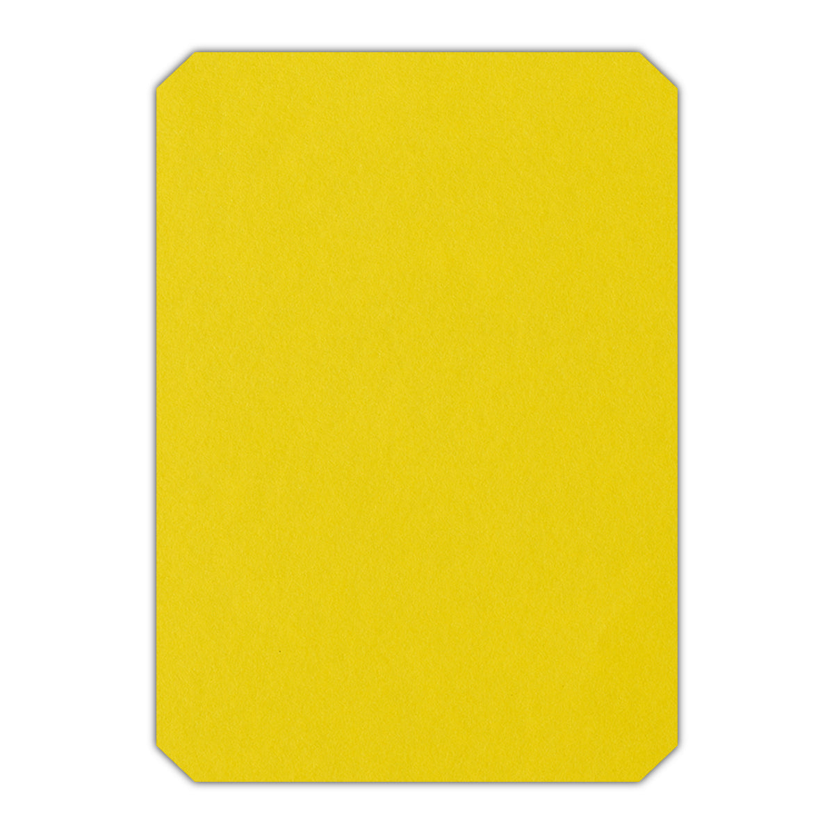 CMYK Print on Factory Yellow Cardstock | Shape P24 | 11" x 17"